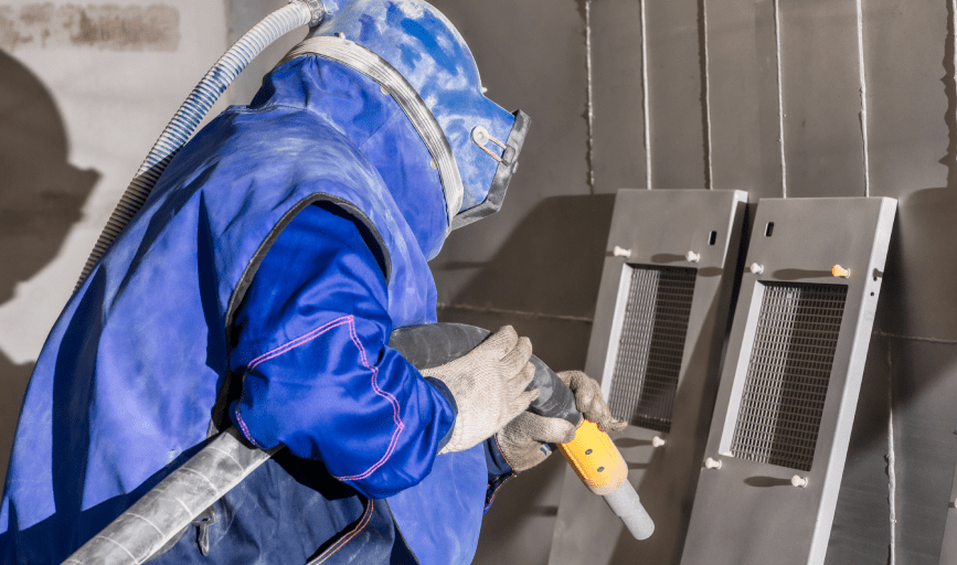 SAND BLASTING